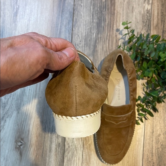 Paul Green Sally Tan Suede Penny Loafer  Women’s Sz 5 NWOT - Picture 6 of 10
